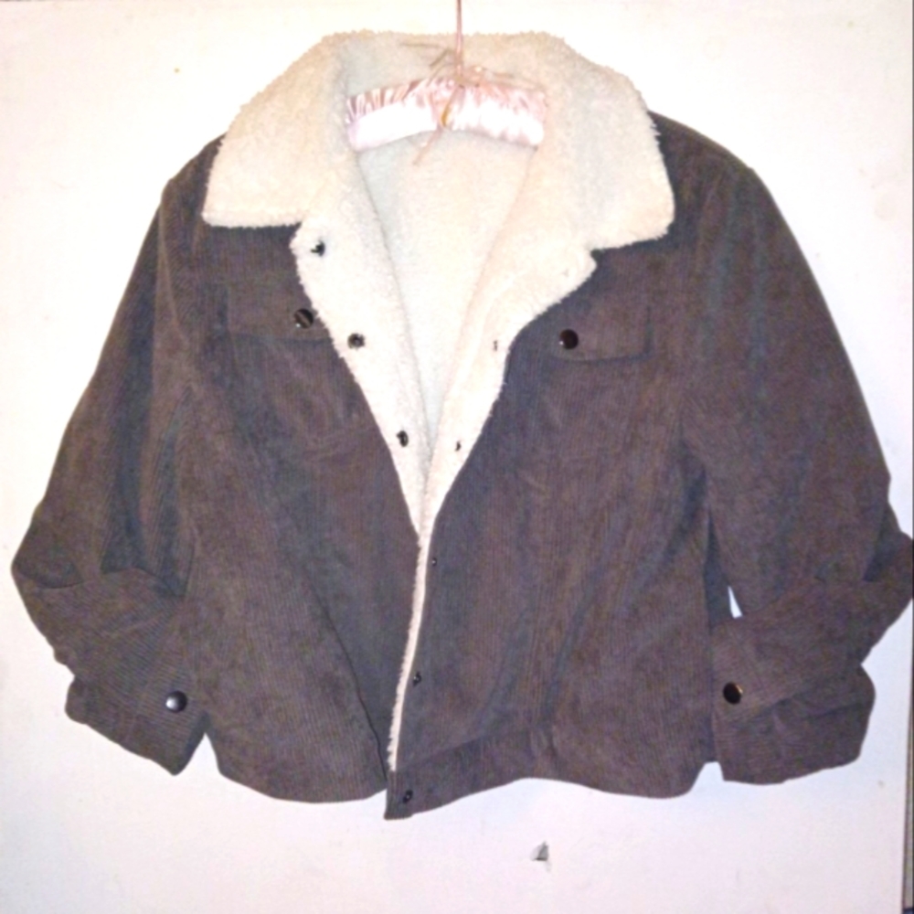 Snap Down Collared Jacket